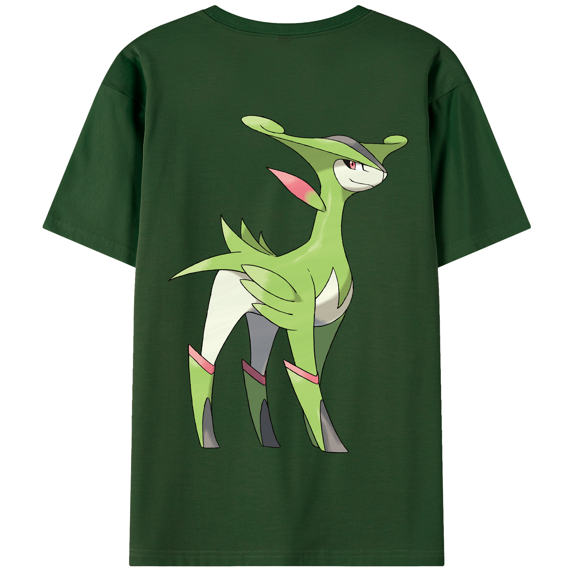 （画像用） ポケットモンスター Pokémon 綿100％半袖Tシャツ（背面プリント）